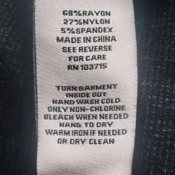 NANETTE LEPORE Plaid Stretch Pull-On Ankle Pants Small Black Gray - Picture 6 of 6